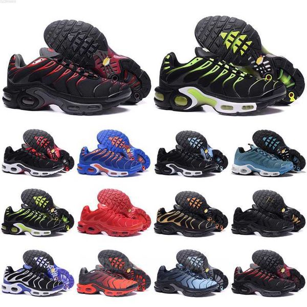 

plus tn size us 13.5 running shoes mens womens tns requin se triple black all white pink blue red green trainers outdoor sports sneakers eur