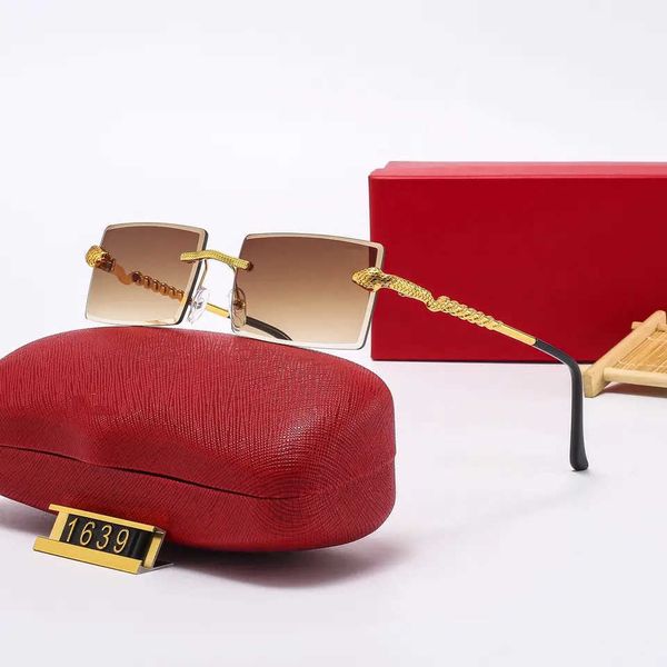 

sunglasses sunglass 2023 women men sun glasses luxury shades wholesale trendy shade rimless sunglasses, White;black