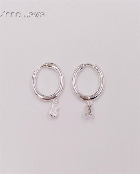 

bear jewelry 925 sterling silver girls to us dangling boho earrings for women charms set wedding party birthday gift earring luxu2671445
