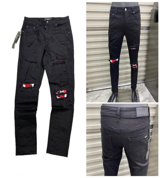 

mens jeans designer famous brand men slimleg pants design casual slim lightweight patch stretch denim trousers skinny size 29409876600, Blue