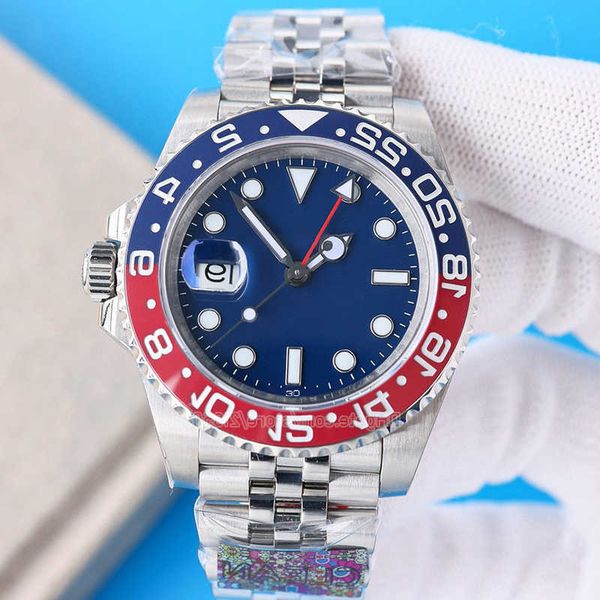 

pepsi gmt batman mens watch batgirl man watches clean factory sprite 40mm wristwatch 3285 movement 904l oyster bracelet jubilee ceramic beze, Slivery;golden