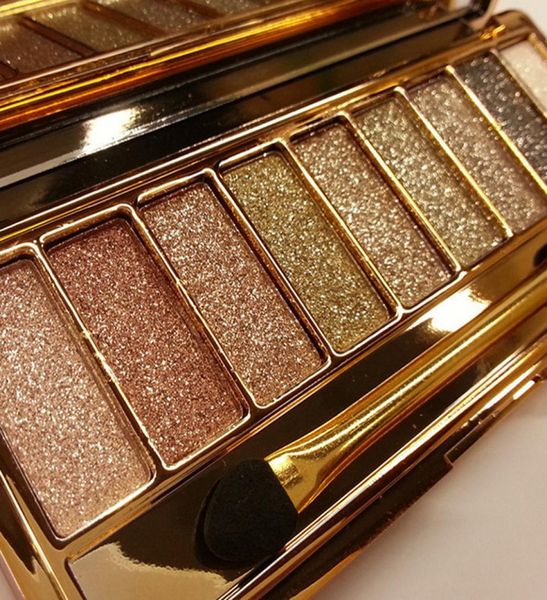 

2018 makeup 9 colors diamond bright smoky palette cosmetics set maquillage professional make up with brush5828607
