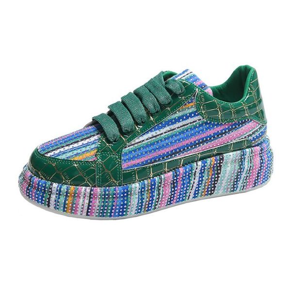 

women's leopard print sneakers autumn fashion platform outdoor sneakers trend graffiti shoes comfortable lace-up flat sneakers, Black