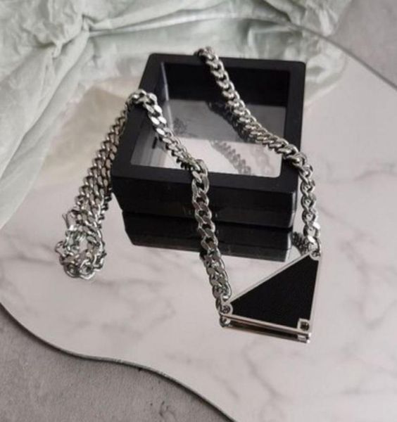 

women men designs stainless steel pendants necklace gold sliver black white letters pendant necklaces statement jewelry3900733, Silver