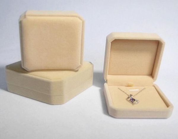 

velvet jewelry boxes 874cm pendant necklaces box packing cajas de regalo gift boxes caixas para presente whole ship 0011514327, Black;white