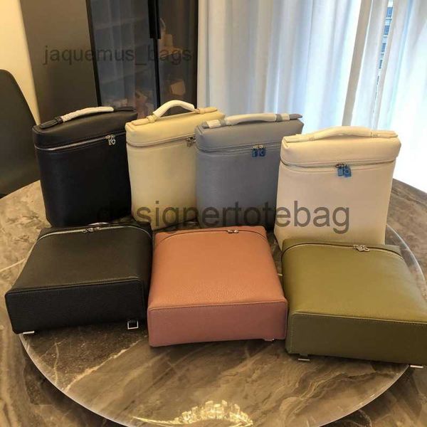

loro piana bag lp box l21 backpack women's lychee grain cowhide handbag shoulder bag casual backpack