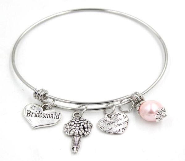 

new arrival stainless steel jewelry expandable bangle bracelet wedding gift bridesmaid bracelet bangle bridesmaid gifts jewelry3658175, Golden;silver