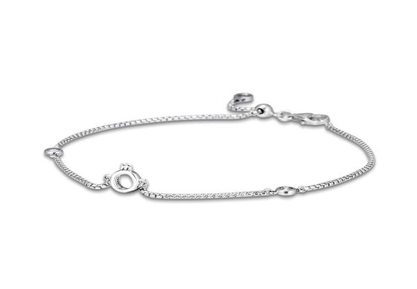 

memnon 2019 new autumn 925 sterling silver sparkling crown o chain bracelets for women fit silver charms beads diy making fine jew8915877, Black