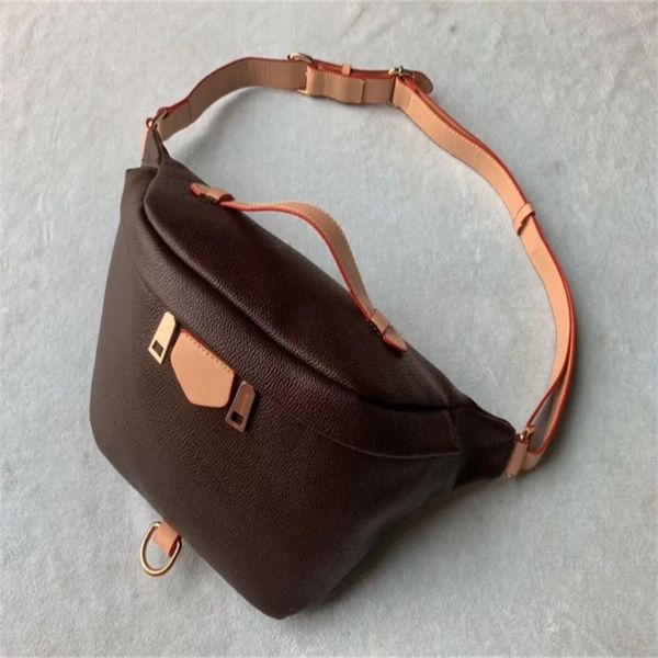 

discovery designers luxury waist bags fashionwomen bumbag cross body shoulder bag fanny pack brown leather chest bag waist bags purse mens s