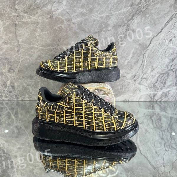 

new casual alexander shoes chaussures triple pale lace up alexander sneaker men platform womens trainers size 35-46 xsd221115, Black