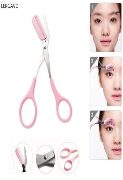 

scissors with comb lady women hair removal grooming shaping05486024