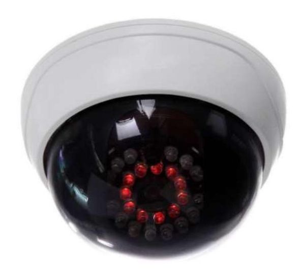 

igindoor cctv fake dummy dome security camera with ir leds white4832446