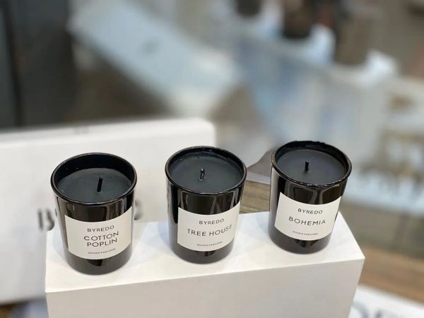 

parfum brand incense byredo perfume candle la selection scented candles bougie solid perfumes 70g 3pieces/set men women fragrance