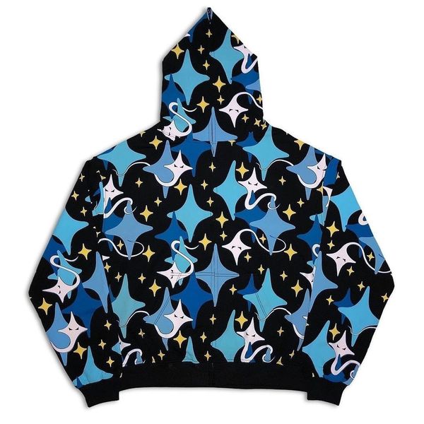 

men's hoodies sweatshirts y2k mens women hoodies sweatshirts printed couple casual loose jacket coats plus fleece zip cardigan streetwe, Black