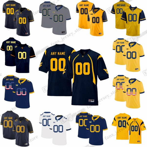 

s-6xl ncaa mountaineerss cougars college football jersey monday zachman blaylock witt townsend lahm wagner cundiff dort jr. custom any name, Black