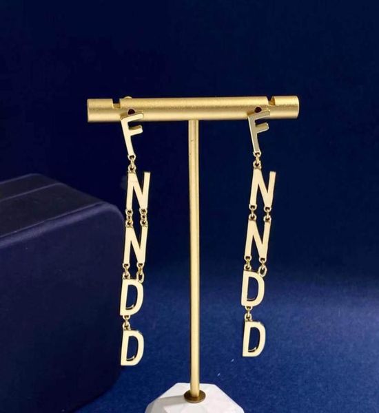 

fashion designer dangle chandelier earrings aretes for women party wedding lovers gift jewelry engagement with box9370950, Silver