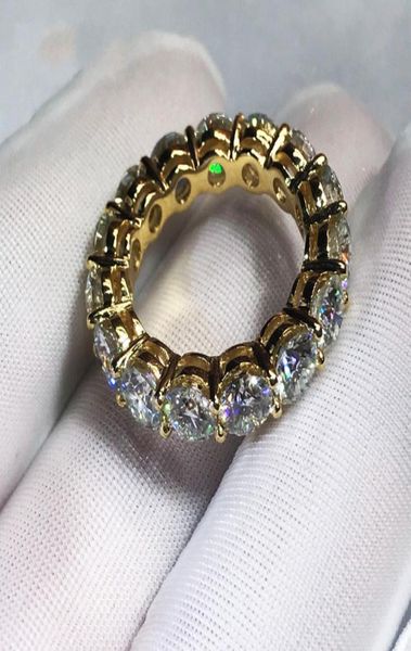 

victoria wieck brand new luxury jewelry 925 silvergold fill round shape white z cz diamond women wedding band ring for lovers4075135, Slivery;golden