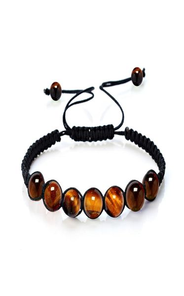 

natural stone tiger eye turquoise bracelet women mens strands beads adjustable bracelets fashion jewelry will and sandy gift4839252, Black