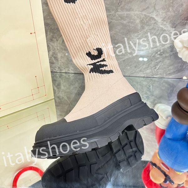 

new luxury sock shoes high sneakers mens womens designer sneaker beige all black graffiti fashion socks booties casual shoe xsd221120