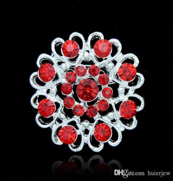 

christmas brooches fashion jewelry style black rhinestone crystal diamante party brooches pins for women7033726, Gray