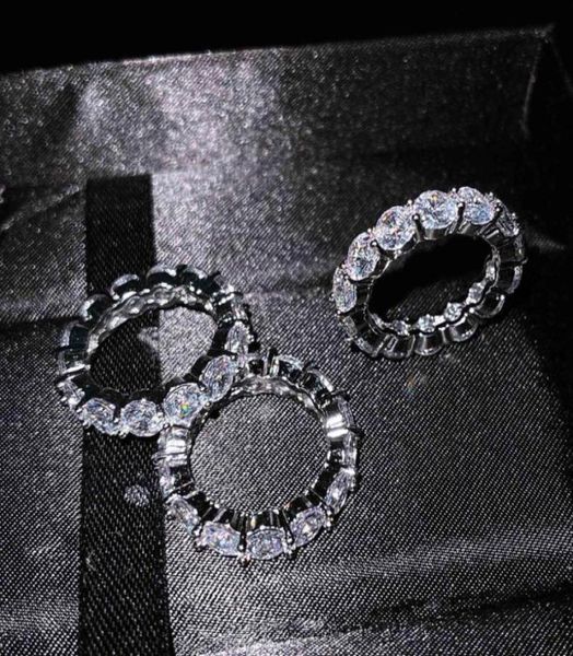 

wedding rings exquisite luxury round s925 silvery inlay full dazzling moissanite fashion jewelry for women party birthday gifts7063631072, Slivery;golden