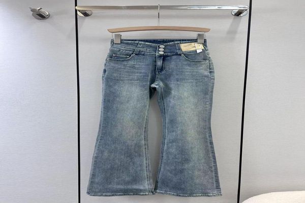 

milan runway jeans 2023 new spring summer fashion designer flare brand same style luxury women039s jeans 030211389410, Blue