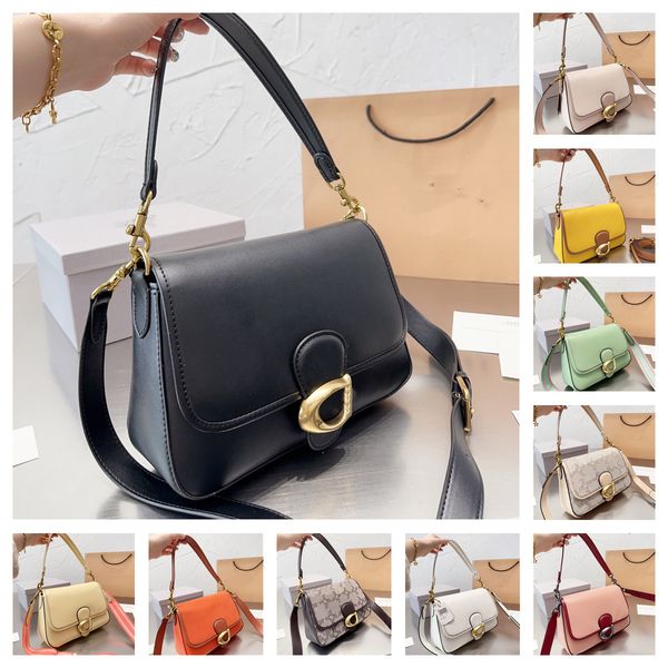 

women fashion bag designer coac handbag tote purse luxury crossbody tabby shoulder bag leather sacoche letters bolso lady cross body bag fla