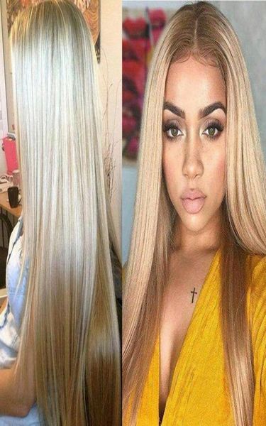 

women straight long wig hair blonde wig natural synthetic costume party cosplay full wigs for women girls blond3055424, Black;brown