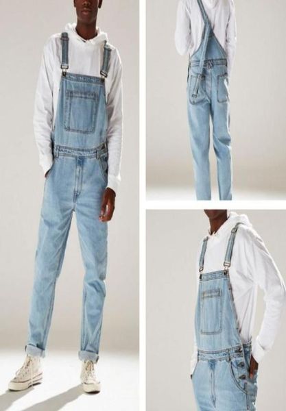 

mens designer jeans overalls high waist light blue new pants fashion casual long pants jeans for men sxxxl1165348