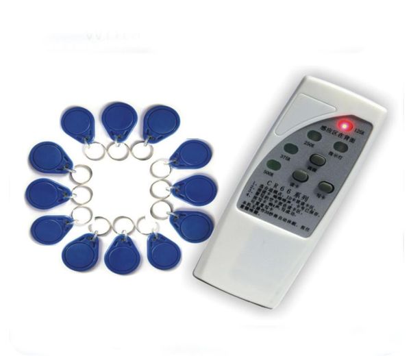 

rfid handheld 125khz 250khz375khz500khz id card copier writer rfid duplicator 10 pcs writable keytags5810468