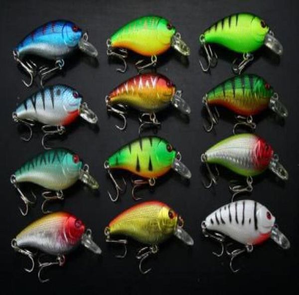

20pcs fishing lures crankbaits hook bass 99g012345674201238