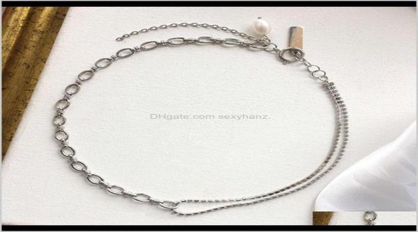 

pendant necklaces jewelry pendants justine clenquet necklace fashion designer gold and sier two color diamond metal mosa6542989, Silver