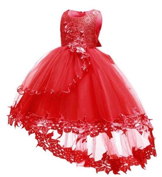 

baby princess dresses girls 1 year birthday infant party baptism wedding gown vestido1754830, White
