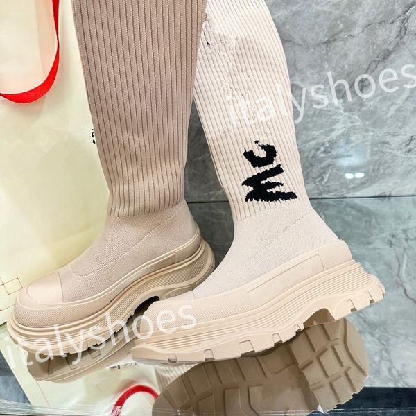 

new luxurys sock shoes high sneakers mens womens designer sneaker beige all black graffiti fashion socks booties casual shoe xsd221120