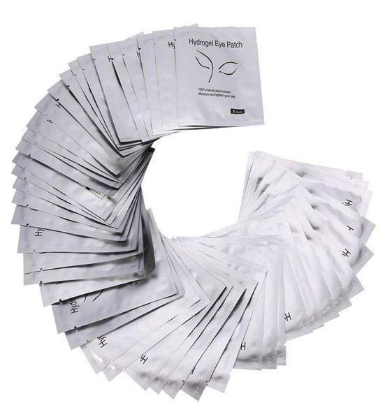 

eyelash curler 50100200 pairs eye pads lint gel mask eyepads lashes extension patches sci888435982