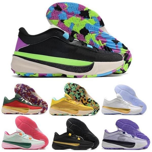 

freak 5 men basketball shoes sneaker keep it a buck sepolia yellow giannis freaks 2023 man fashion trainer size 7 - 12