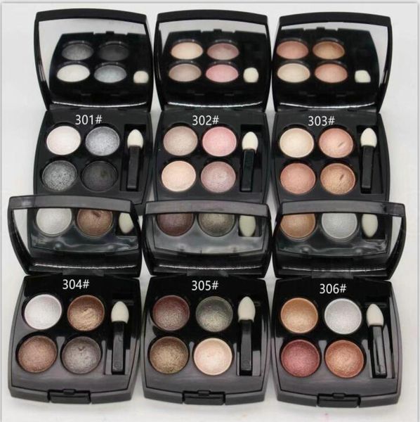 

new makeup eyeshadow 4 color eyeshadow palette 2g highlypigmented powder8141110