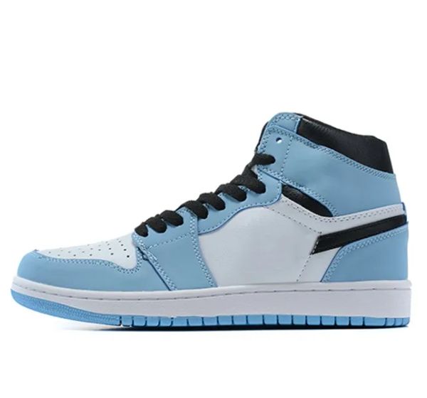 

big kids shoes 1s boys basketball shoe children black mid sneakers chicago designer blue trainers