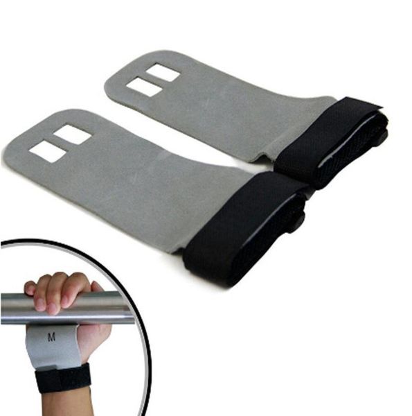 

s m l hand grip synthetic leather crossfit gymnastics guard palm protectors glove pull up bar weight lifting glove ws347306876, Black
