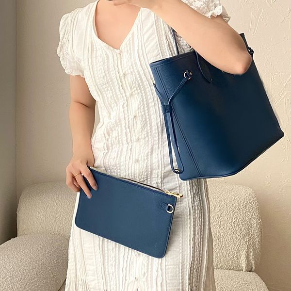 

10a 31cm luxury totes designer bag womens handbags onthego tote bag crossbody flower ladies genuine leather purse shoulder bags large handba