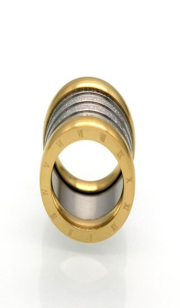 

men ring titanium steel wedding brand designer lovers ring for women party luxury engagement rings womens mens jewelry gifts fashi8958521, Silver