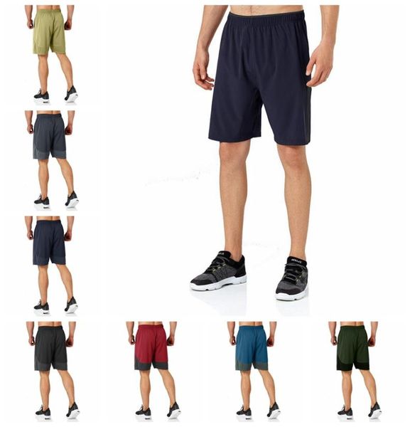 

designer men yoga short pants elastic waist sport quickundefineddrying running quarter leisure fitness mens yoga sports shorts knee length t
