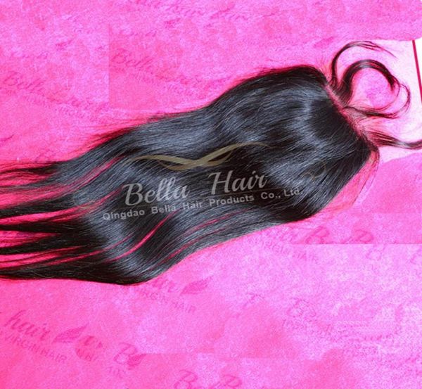 

unprocessed peruvian hair silk base lace closure 10quot26quot natural color silky straight virgin human hair bellahair8413460, Black;brown