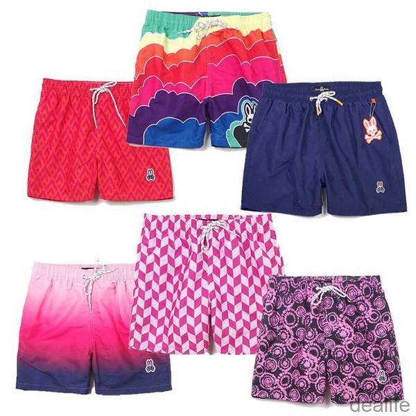 

psychos shorts bunnys pants womens men's skull rabbit print multi pocket ins fashion hip hop skateboarding casual street crtz loose sty, White;black