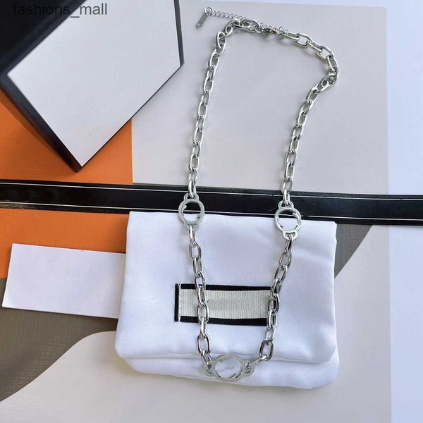 

luxury designer pendant necklaces for women choker pendants designers 15 style stainless steel alloy 18k gold plated silver plated letter fo