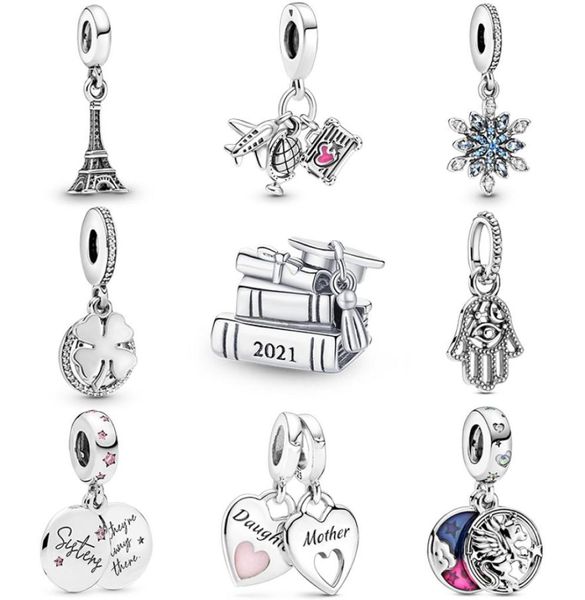 

100% 925 silver charm bead fit original bracelet diy fashion jewelry making pendant charms women gift7248822, Bronze;silver