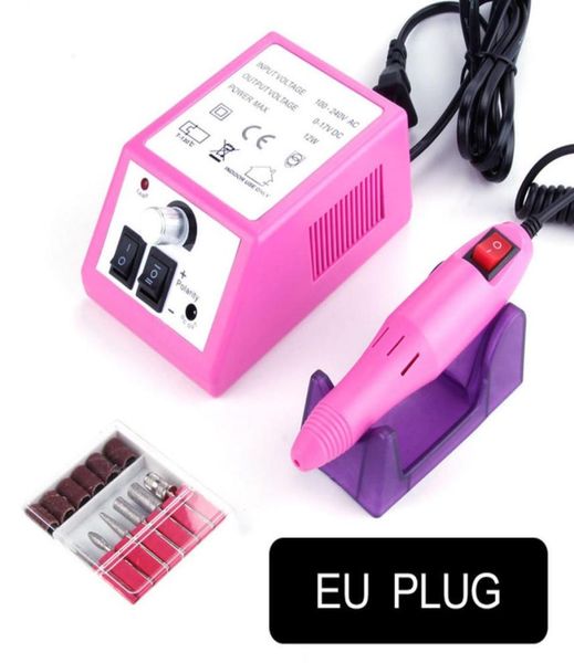

tamax na064 pro 20000rpm electric nail drill machine file pedicure manicure kits nail cutter tools for nail art polish tool6620088, Silver