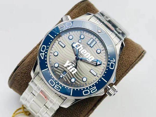 

vs factory men's 42mm watch 8800 automatic mechanical movement sapphire glass super luminous montre de luxe wristwatch, Slivery;brown