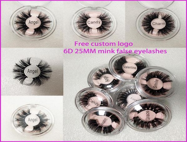 

new 25mm eyelashes 6d mink eyelash 25mm long individual false eyelashes mink lashes better 3d eyelash extended edition 16 sty4043959