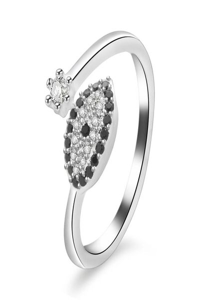 

whole diamonds ring for women luxury crystal eye rings s925 silver plated copper zircons fashion jewelry gift for girlfriend6720562, Golden;silver